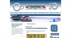Desktop Screenshot of nanaimocurlingclub.ca